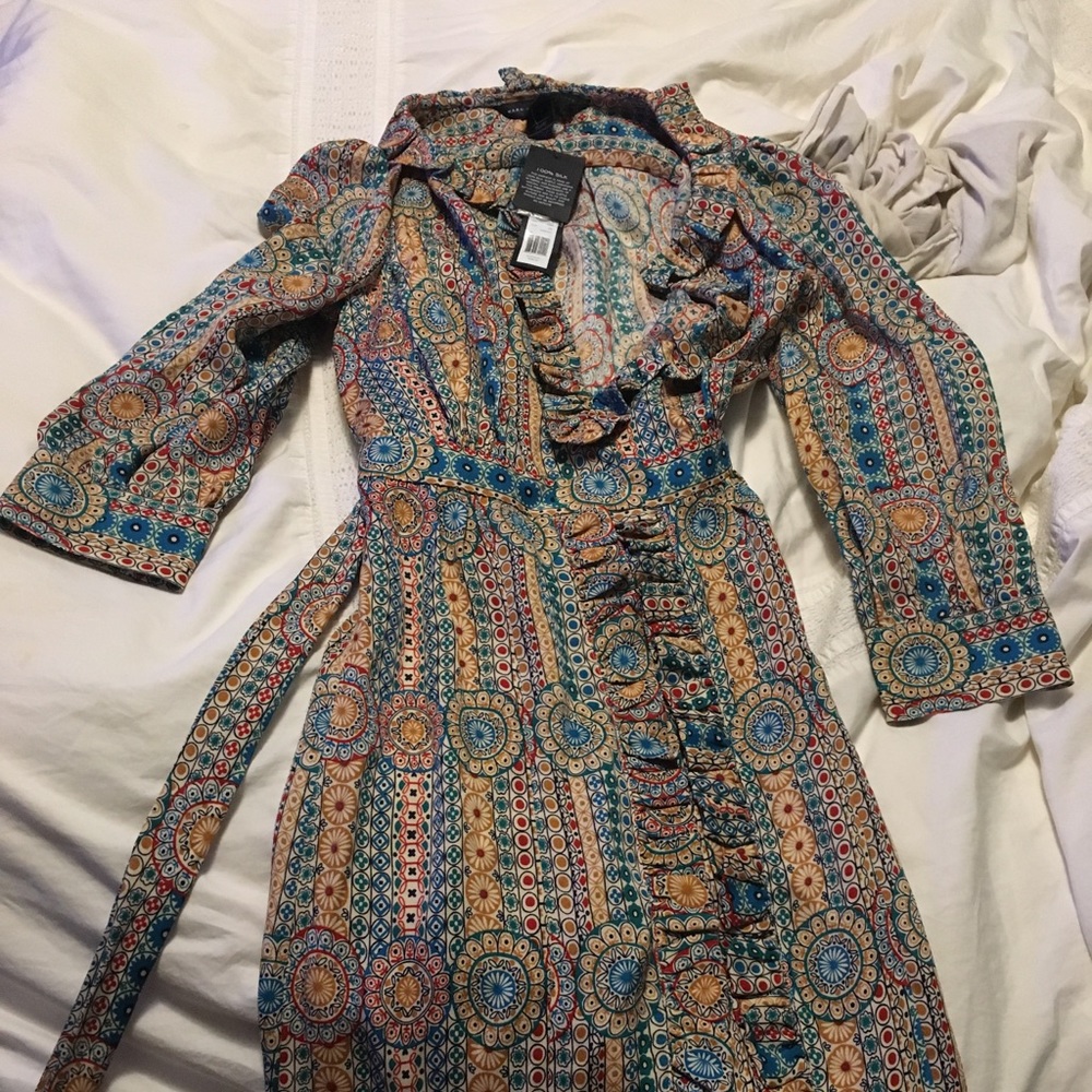50off NWT Marc by Marc Jacobs Silk Patterned Dress